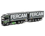 Iveco S-Way LNG Swap Box Trailer, Fercam 1:87 herpa HE314756
