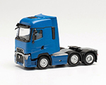 Renault T Facelift 6x2 motrice Blu 1:87 herpa HE315104