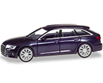 Audi A6 Avant Firmamentblue metallic 1:87 herpa HE430647-002