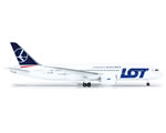 LOT Polish Airlines Boeing 787-8 Dreamliner 1:500 herpa HE519069-001