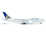 United Airlines Boeing 787-8 Dreamliner N20904 1:500 herpa HE523837-001