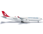 Turkish Airlines Airbus A340-300 1:500 herpa HE524360