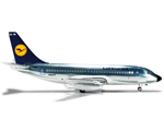 Lufthansa Boeing 737-200  Silver Colors 1:500 herpa HE524452