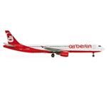 Air Berlin Airbus A321 1:200 herpa HE554039