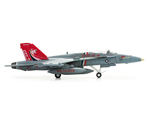 US Navy VFA-131 McDonnell Douglas F/A-18C Hornet Wildcats Red 1:200 herpa HE554169