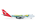 Qantas Boeing 747-400 Go Wallabies 1:200 herpa HE554664