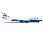 British Airways World Cargo Boeing 747-8F 1:200 herpa HE555173
