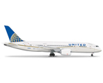 United Airlines Boeing 787-8 Dreamliner N20904 1:200 herpa HE555616