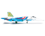 Russian Knights Aerobatic Team Sukhoi SU-27 1:200 herpa HE556385