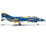US Navy Blue Angels McDonnell Douglas F-4J Phantom II No. 4 Slot Positionwave 1:200 herpa HE556408