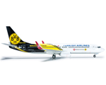 Turkish Airlines Boeing 737-800 BVB 09 Borussia Dortmund 1:200 herpa HE556477