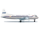 SAS Scandinavian Airline System Convair CV-440 1:200 herpa HE556507