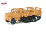 Half-tracked vehicle Opel Blitz Maultier, yellow 1:87 herpa HE741064