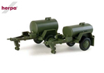 2 Tank trailer 1:87 herpa HE743426