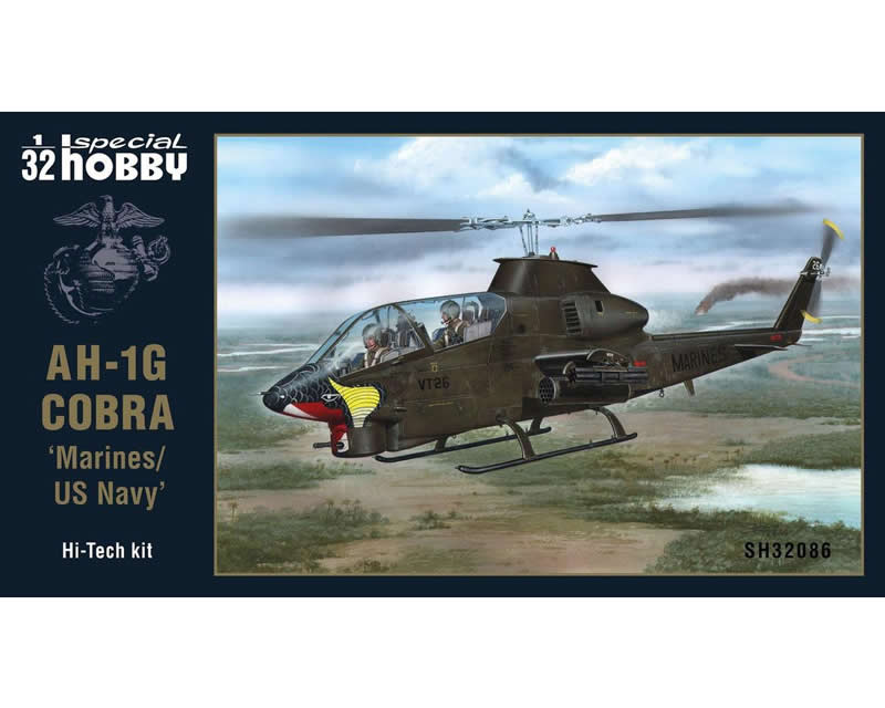 AH-1G Cobra Marines/US Navy Hi-Tech Kit 1:32 hobbyspecial SH32086