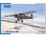 Piper J-3 Cub Goes to War 1:48 hobbyspecial SH48220