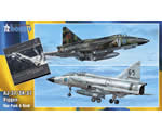 SAAB 37 Viggen Duo Pack Book 1:72 hobbyspecial SH72411