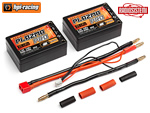 Batteria Plazma LiPo 7,4 V 5600 mAh 95C 40,7WH Saddle Pack hpi HP106400