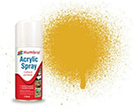 Acrylic Spray Paint No.16 Gold (150 ml) humbrol AD6016