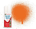 Acrylic Spray Paint No.18 Orange (150 ml) humbrol AD6018