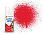 Acrylic Spray Paint No.19 Red (150 ml) humbrol AD6019