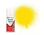 Acrylic Spray Paint No.69 Yellow (150 ml) humbrol AD6069