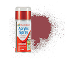 Acrylic Spray Paint No.73 Matt Wine Red Oxide (150 ml) humbrol AD6073