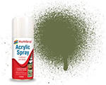 Acrylic Spray Paint No.80 Grass Green (150 ml) humbrol AD6080