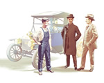 Henry Ford - Co (3 figures) 1:24 icm ICM24003
