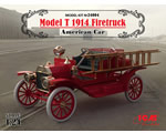 Ford Model T 1914 Firetruck American Car 1:24 icm ICM24004