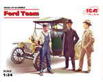 Ford Team (3 figures) 1:24 icm ICM24007