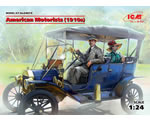 American Motorists 1910s (2 figures) 1:24 icm ICM24013