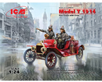 Ford Model T 1914 Fire Truck with Crew 1:24 icm ICM24017