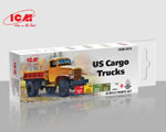 Acrylic paint set for USA Cargo Trucks icm ICM3019