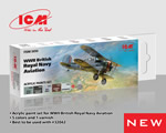 Acrylic paints set for WWII British Royal Navy Aviation icm ICM3050