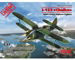 Polikarpov I-153 Chaika WWII Soviet Fighter 1:32 icm ICM32010