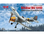 Bucker Bu 131D WWII German Training Aircraft 1:32 icm ICM32030
