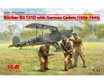 Bucker Bu 131D with German Cadets (1939-1945) 1:32 icm ICM32034