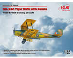 DH.82A Tiger Moth with bombs WWII British training aircraft 1:32 icm ICM32038