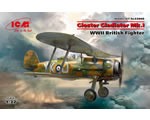 Gloster Gladiator Mk.I, WWII British Fighter 1:32 icm ICM32040