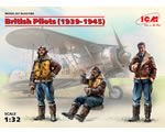 British Pilots 1939-1945 (3 figures) 1:32 icm ICM32105