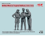 British Pilots in Tropical Uniform 1939-1943 (3 figures) 1:32 icm ICM32106