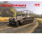 Sd.Kfz.251/6 Ausf.A WWII German Armoured Command Vehicle 1:35 icm ICM35102