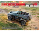 Sd.Kfz. 247 Ausf.B with Crew 1:35 icm ICM35111