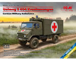 Unimog S 404 Krankenwagen German Military Ambulance 1:35 icm ICM35138
