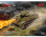 OT-34/76 WWII Soviet flamethrower tank 1:35 icm ICM35354