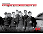 P 204 (f) with German Armoured Vehicle Crew 1:35 icm ICM35382