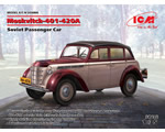 Moskvitch-401-420A Soviet Passenger Car 1:35 icm ICM35484