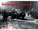 Horch 108 Typ 40 with German Infantry 1:35 icm ICM35504