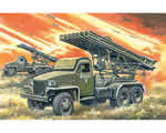 BM-13-16N WWII Soviet Multiple Launch Rocket System 1943-1945 1:35 icm ICM35512